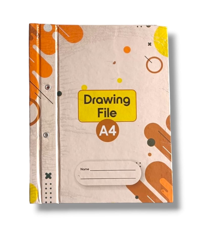 Magnom A4 Size Drawing File with Thread Cardboard File Practical File/Botany File, Thread File (Specially for School Students)